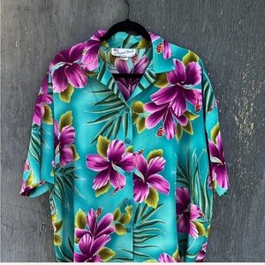 Tropical Floral Men's Shirt